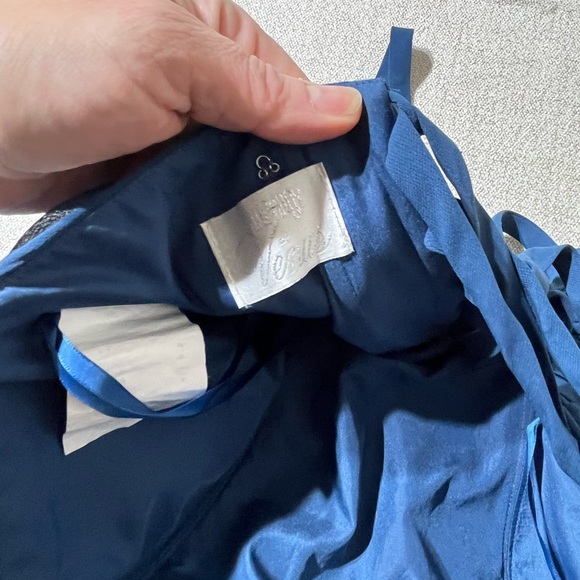 Venus Bridal Symphony of Venus Strapless Sweetheart Chiffon Teal Formal Dress - Picture 4 of 10